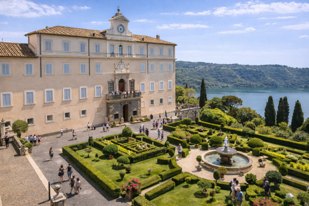 Papal Palace & Secret Gardens at Castel Gandolfo